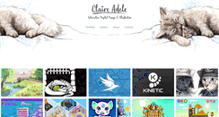 Desktop Screenshot of claireadele.com